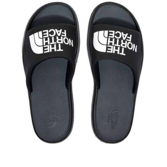 BRAND NEW men the north face triarch black slippers / sandals size US 10 11 12 - Picture 2 of 8